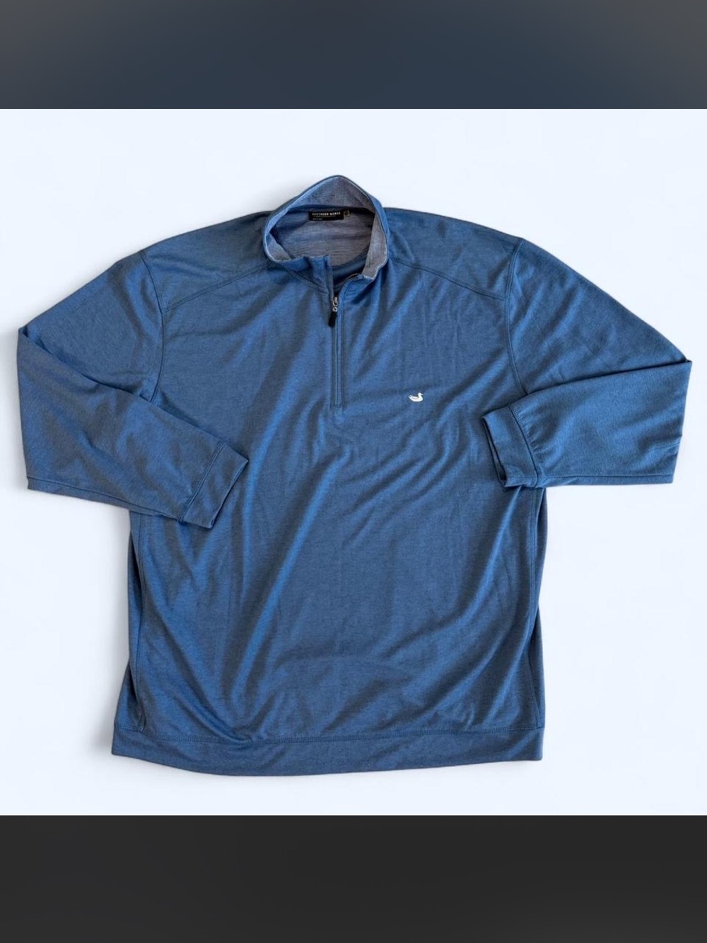 Southern Marsh Blue Striped Collared Shirt